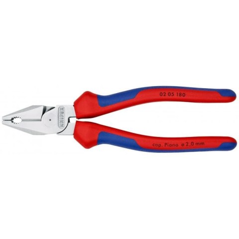 SZCZYPCE UNIWERSALNE 180MM O ZWIĘKSZONYM PRZEŁOŻENIU KNIPEX SZCZYPCE UNIWERSALNE 180MM O ZWIĘKSZONYM PRZEŁOŻENIU KNIPEX