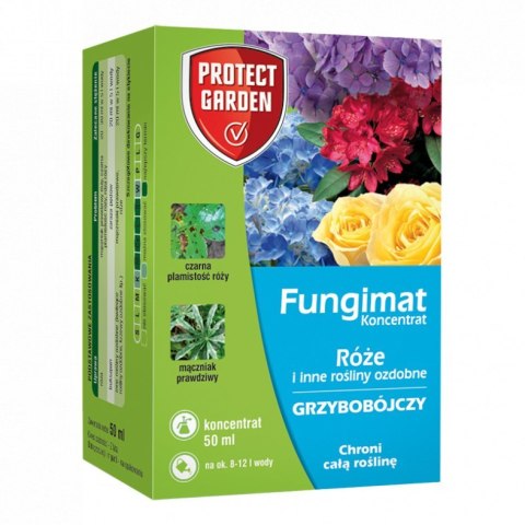 Fungimat Koncentrat Grzybobójczy Róże 50 ml Protect Garden (R) Fungimat Koncentrat Grzybobójczy Róże 50 ml Protect Garden (R)