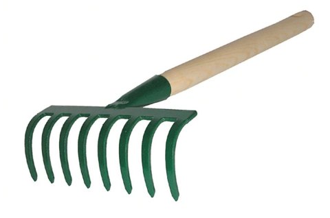Grabki Małe 8 Zębne 30cm z Trzonkiem KARD Grabki Małe 8 Zębne 30cm z Trzonkiem KARD