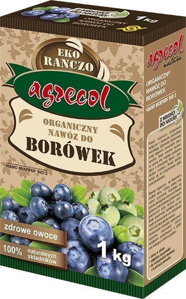 Nawóz Ekologiczny Organiczny do Borówek 1kg Agrecol Nawóz Ekologiczny Organiczny do Borówek 1kg Agrecol