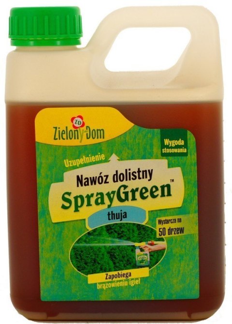 Nawóz SprayGreen do Thui - ZAPAS 950ml Zielony Dom Nawóz SprayGreen do Thui - ZAPAS 950ml Zielony Dom