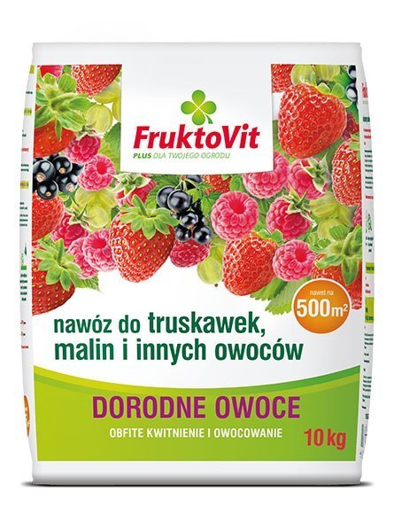 Nawóz Truskawek Malin i Innych Owoców 10 kg FruktoVit Plus Nawóz Truskawek Malin i Innych Owoców 10 kg FruktoVit Plus