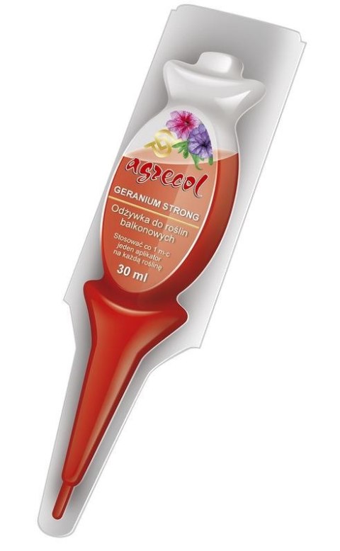 Odżywka do Roślin Balkonowych Geranium Strong 30ml Agrecol Odżywka do Roślin Balkonowych Geranium Strong 30ml Agrecol