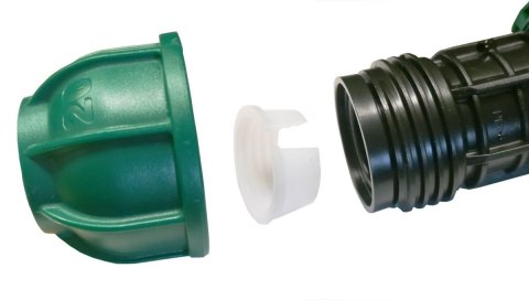 Przelot Złączka Skręcana 20 - 20mm do Rur z PE Przelot Złączka Skręcana 20 - 20mm do Rur z PE