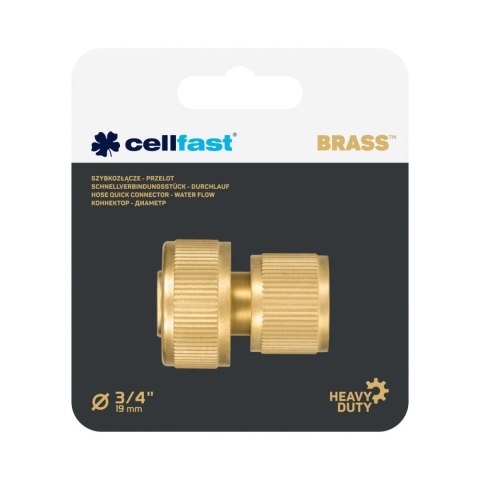 Szybkozłączka Mosiężna 3/4" BRASS Cellfast Szybkozłączka Mosiężna 3/4" BRASS Cellfast