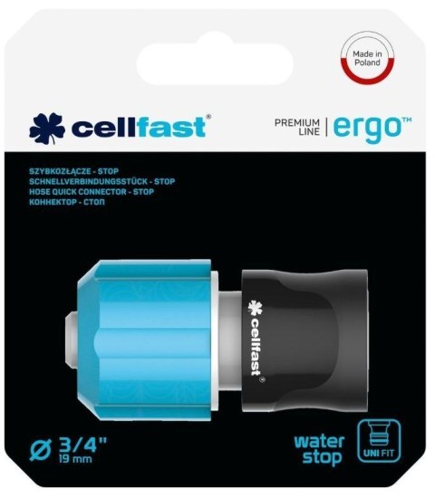 Szybkozłączka STOP 3/4" ERGO (53-125) Cellfast Szybkozłączka STOP 3/4" ERGO (53-125) Cellfast